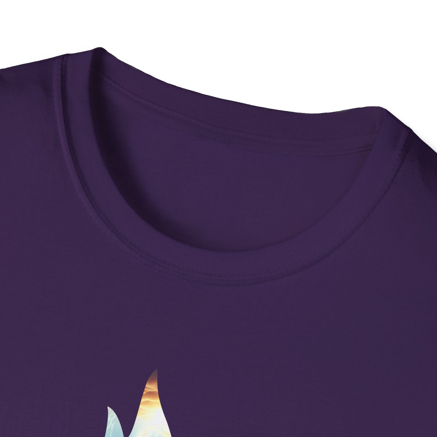 Christian Flame DNA T-Shirt — Faith & Science Inspired Graphic Tee, Unique Christian Gift