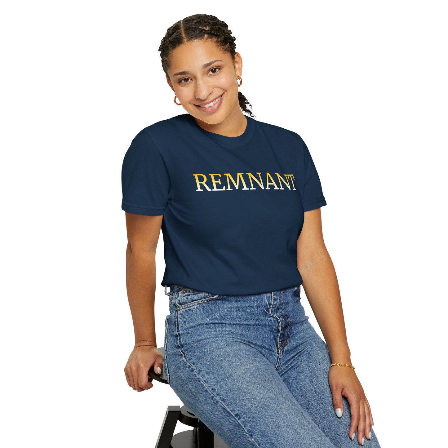 Remnant T-Shirt — Minimalist Faith Graphic Tee