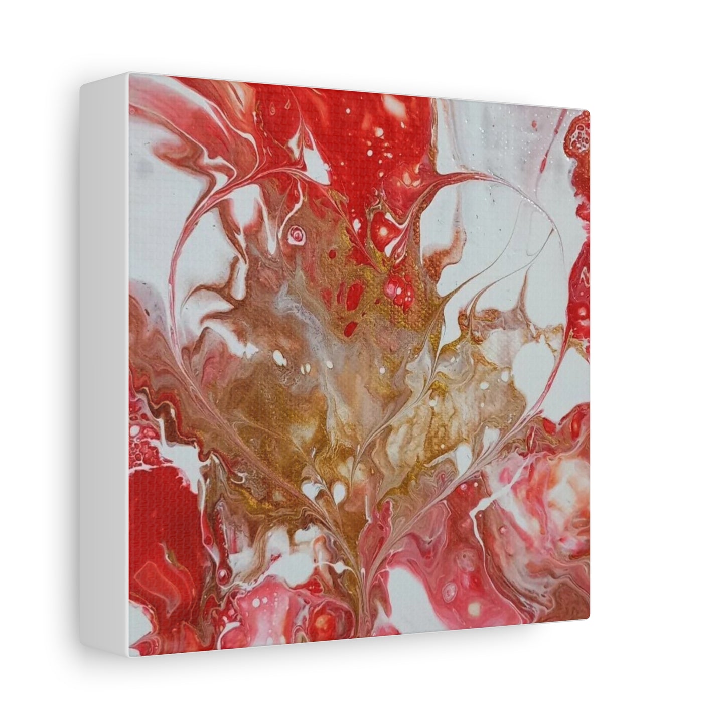 Heart Abstract Art Canvas Print - Great Gift for Art Lovers