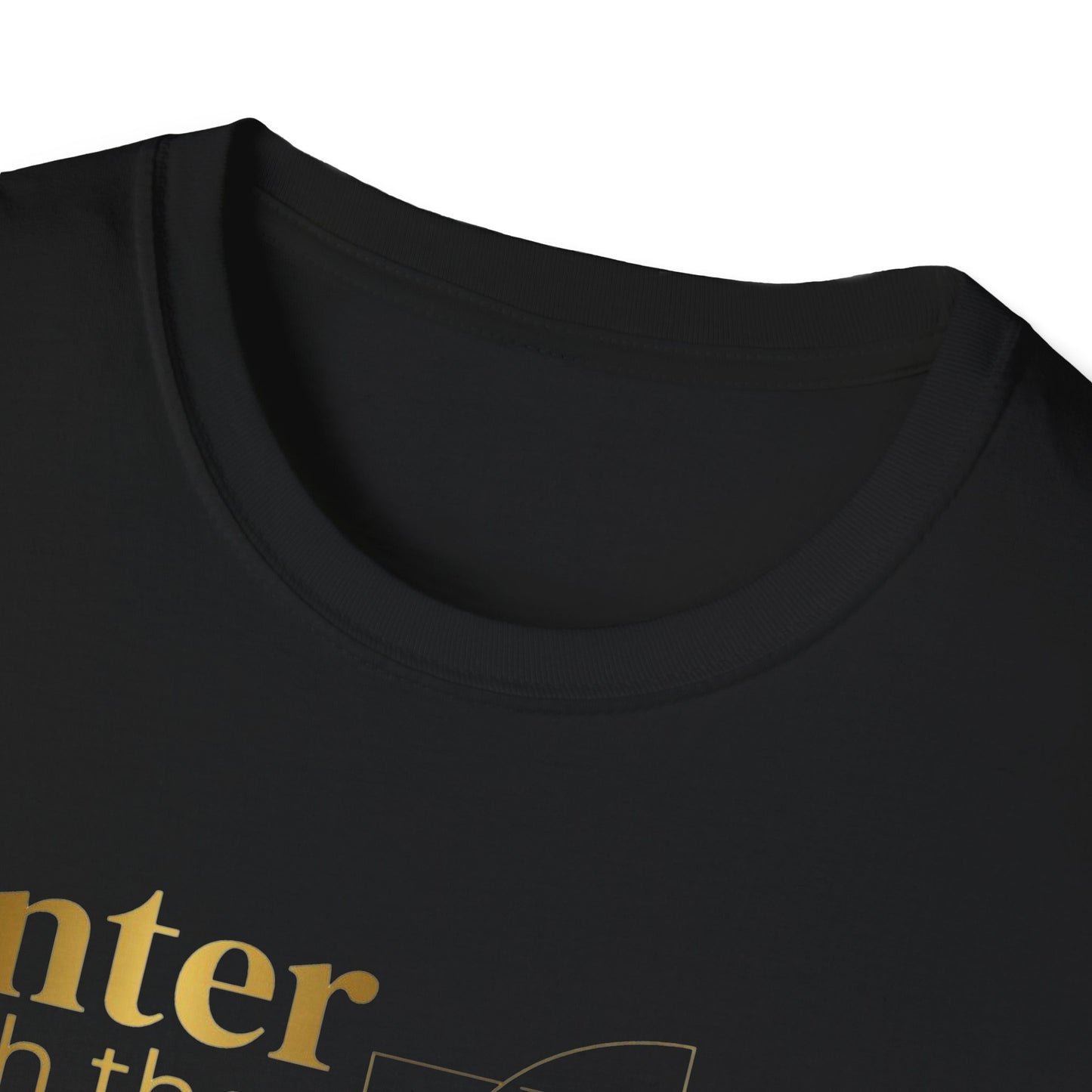 Inspirational Faith T-Shirt — “Enter with the confidence of one chosen by the Creator”