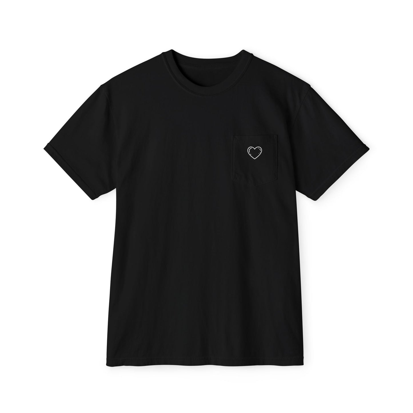 Unisex Garment-Dyed Pocket T-Shirt - 'Holy Spirit Is My Love'