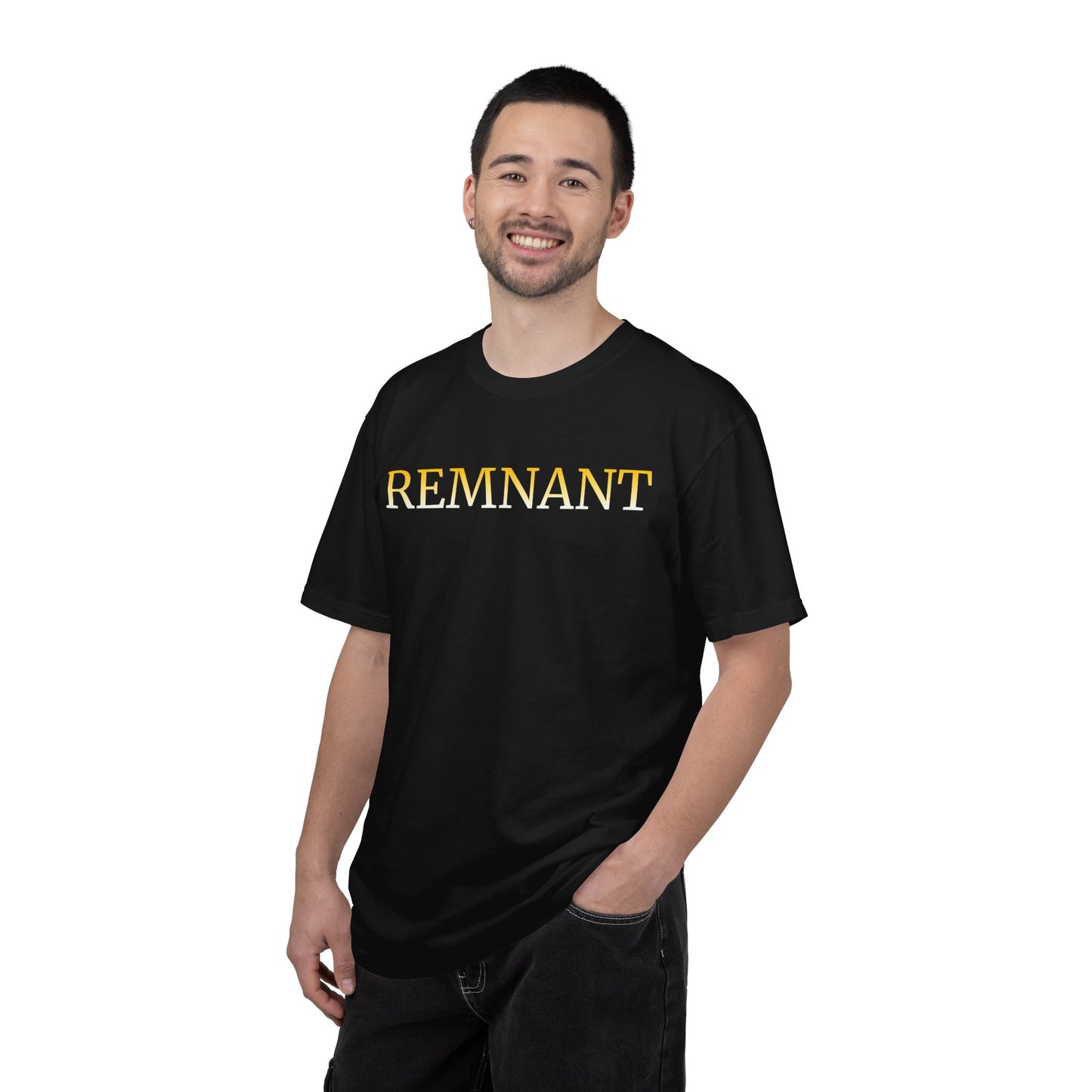 Remnant T-Shirt — Minimalist Faith Graphic Tee