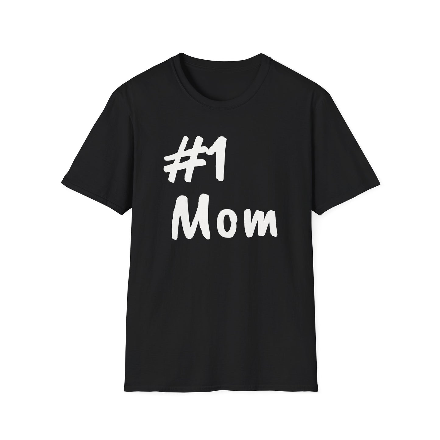 #1 Mom Unisex Softstyle 'Especially for Mom' Cozy T-shirt