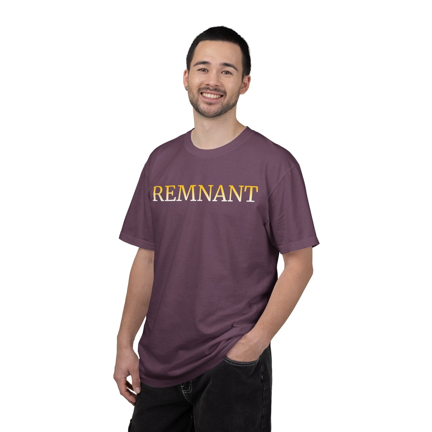 Remnant T-Shirt — Minimalist Faith Graphic Tee