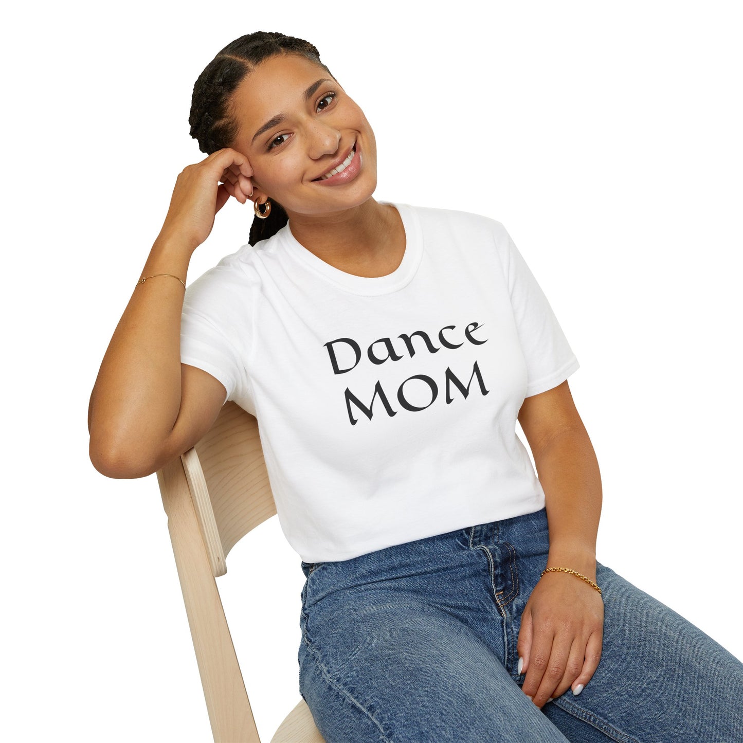 Dance Mom Unisex Softstyle T-Shirt - Stylish Tee for Proud Dance Parents