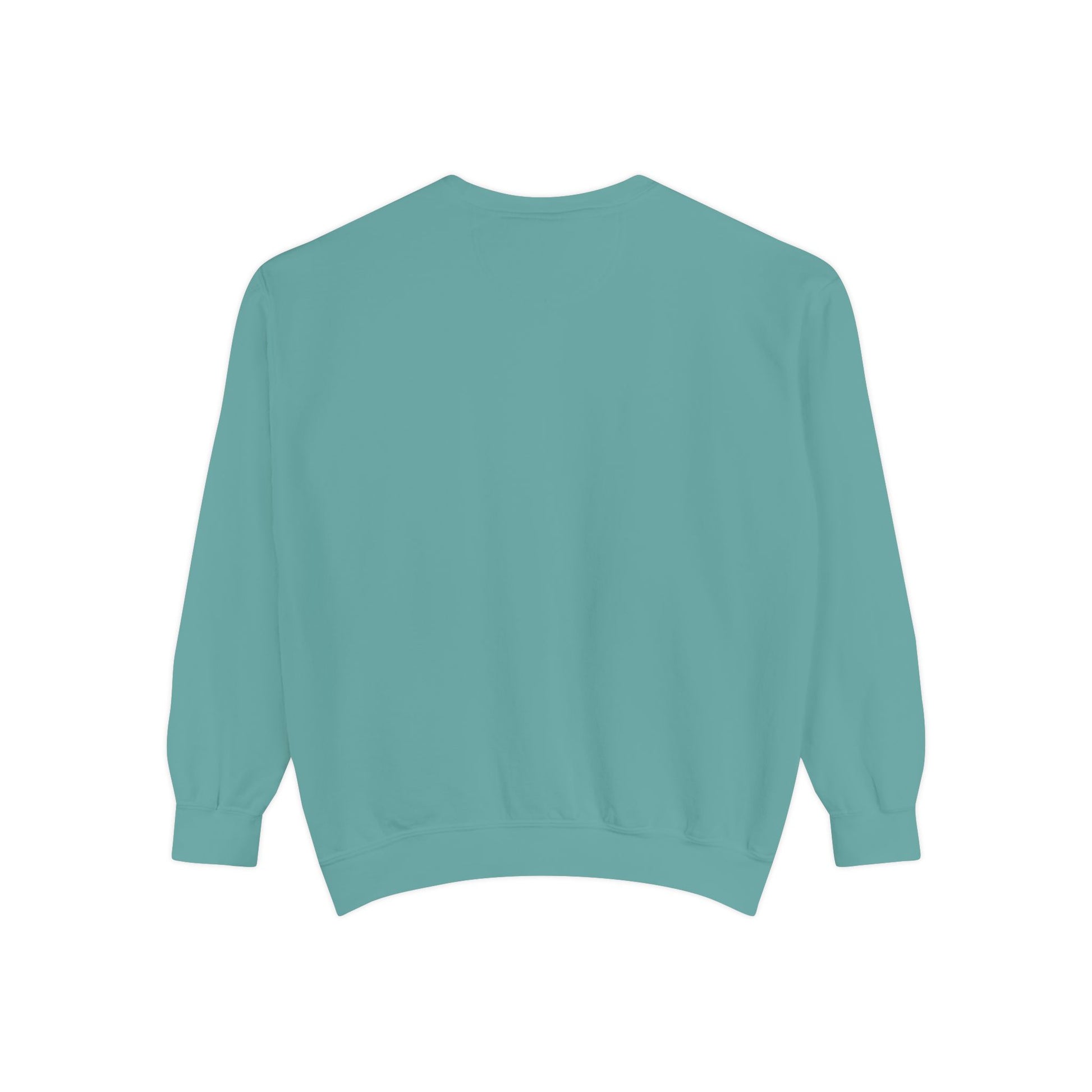 Yeshua Hamashiach Unisex Garment-Dyed Sweatshirt - Comfortable Faith-Inspired Apparel - Inspire par Dieu