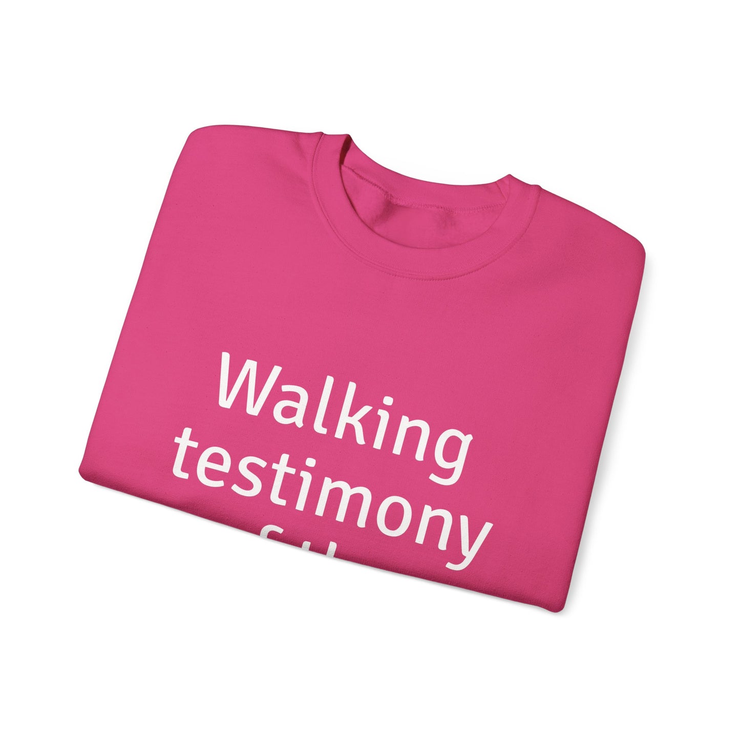 Walking Testimony of the Holy God