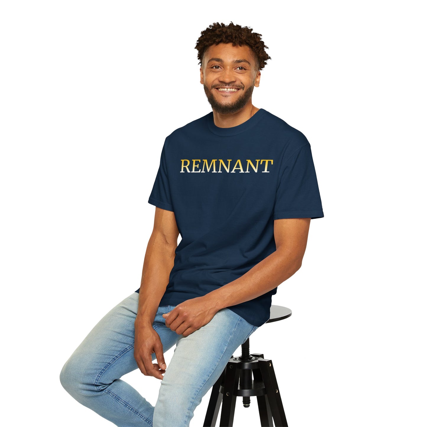 Remnant T-Shirt — Minimalist Faith Graphic Tee