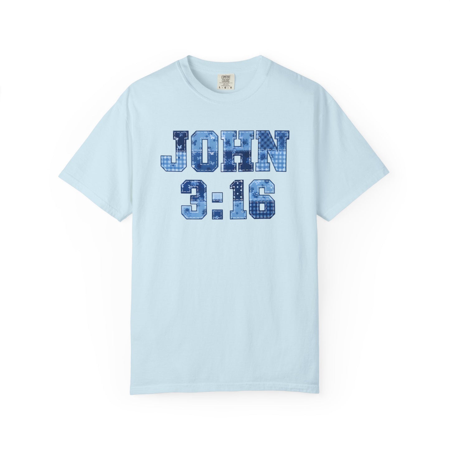 John 3:16 Christian T-Shirt — For God So Loved the World Faith Verse Graphic Tee