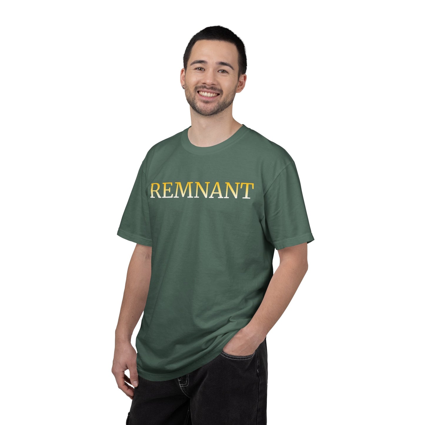 Remnant T-Shirt — Minimalist Faith Graphic Tee