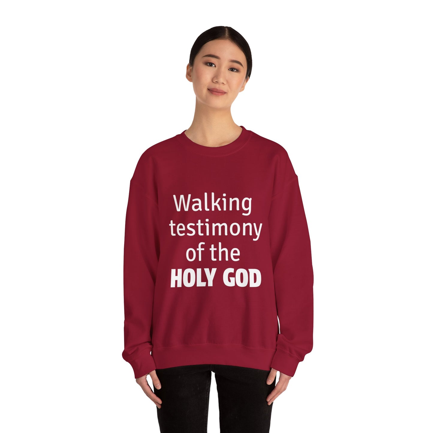 Walking Testimony of the Holy God