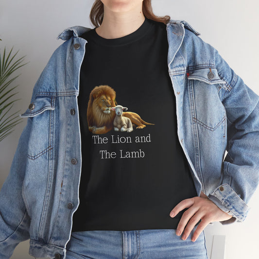The Lion and the Lamb Inspirational- Creative & Unique Design