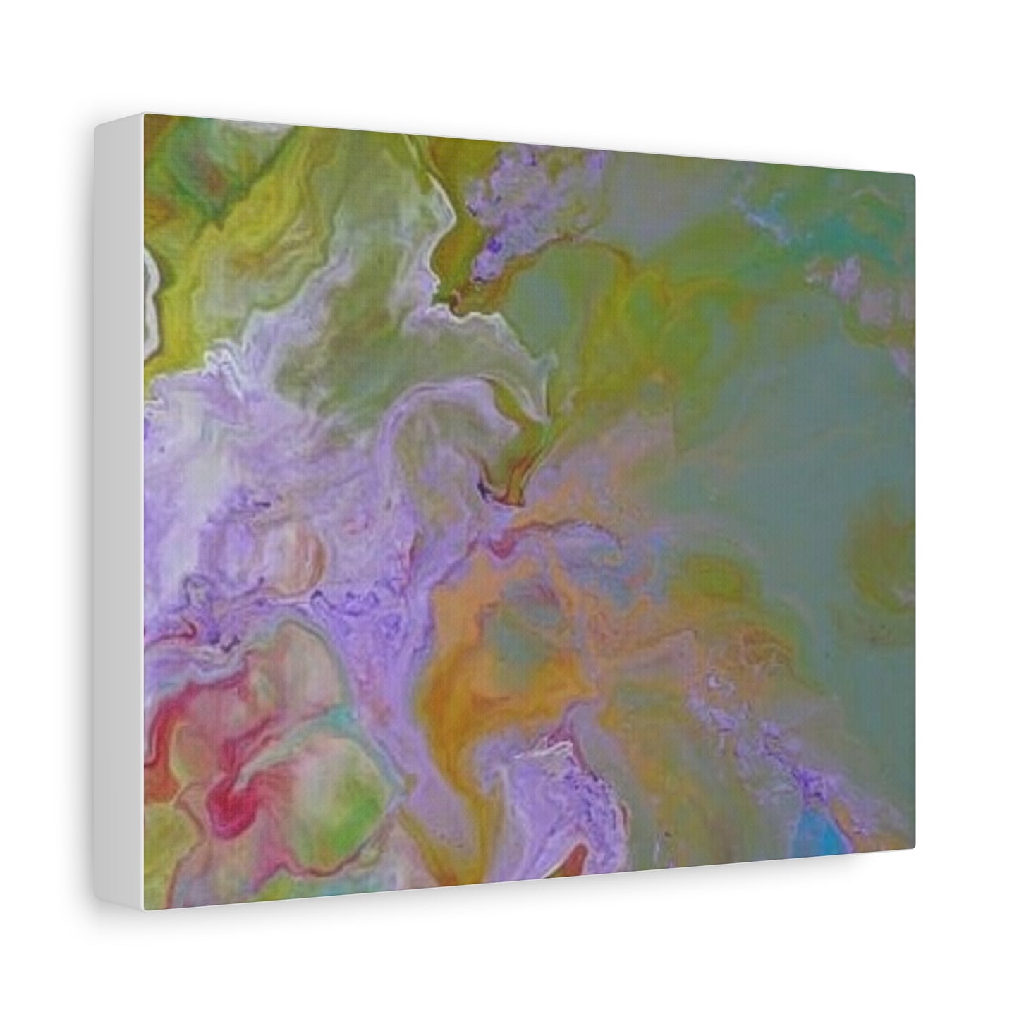 "Stepping into Greatness" Acrylic pour painting - Canvas Wall Art