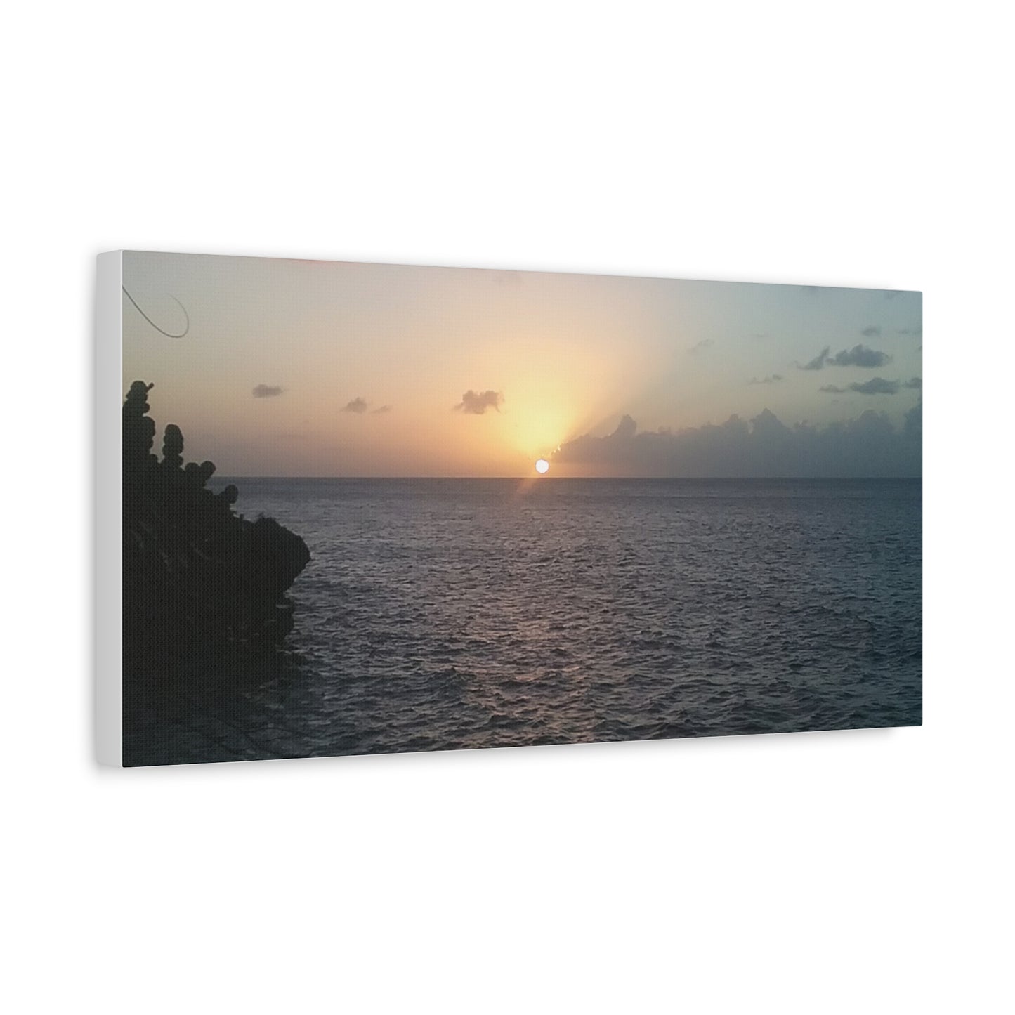 Sunset Canvas Art - 1.25" Stretched Matte Wall Decor for Home & Office