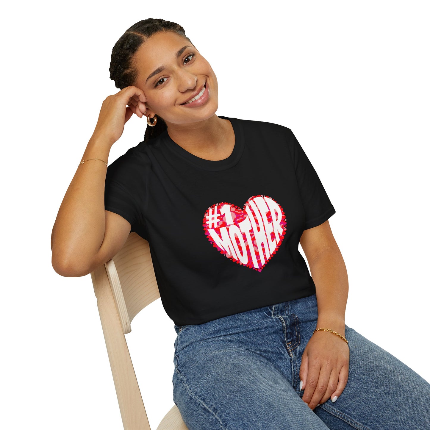 Heartfelt Mother's Day T-Shirt - Unisex Softstyle Tee for Moms