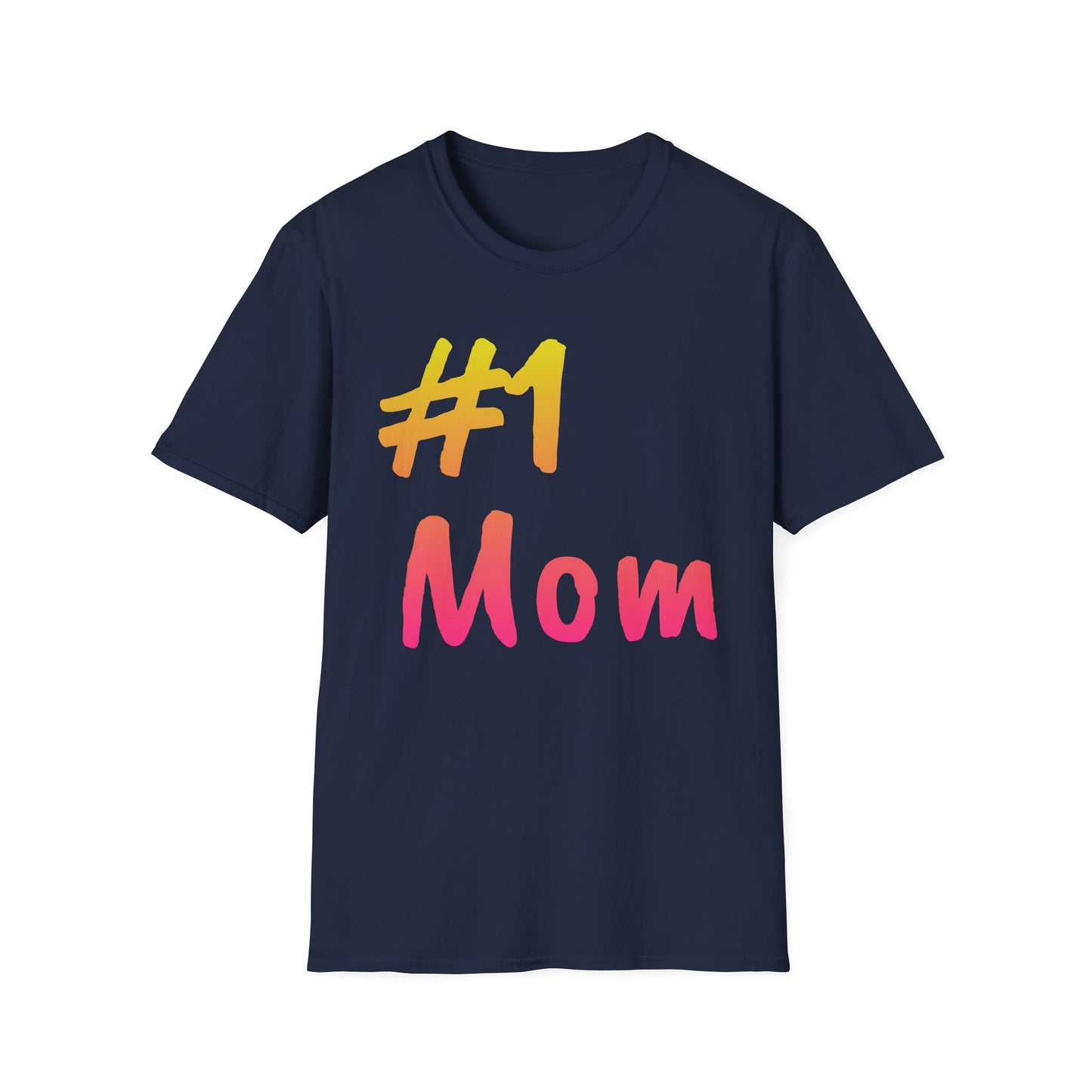 #1 Mom Unisex Softstyle T-Shirt
