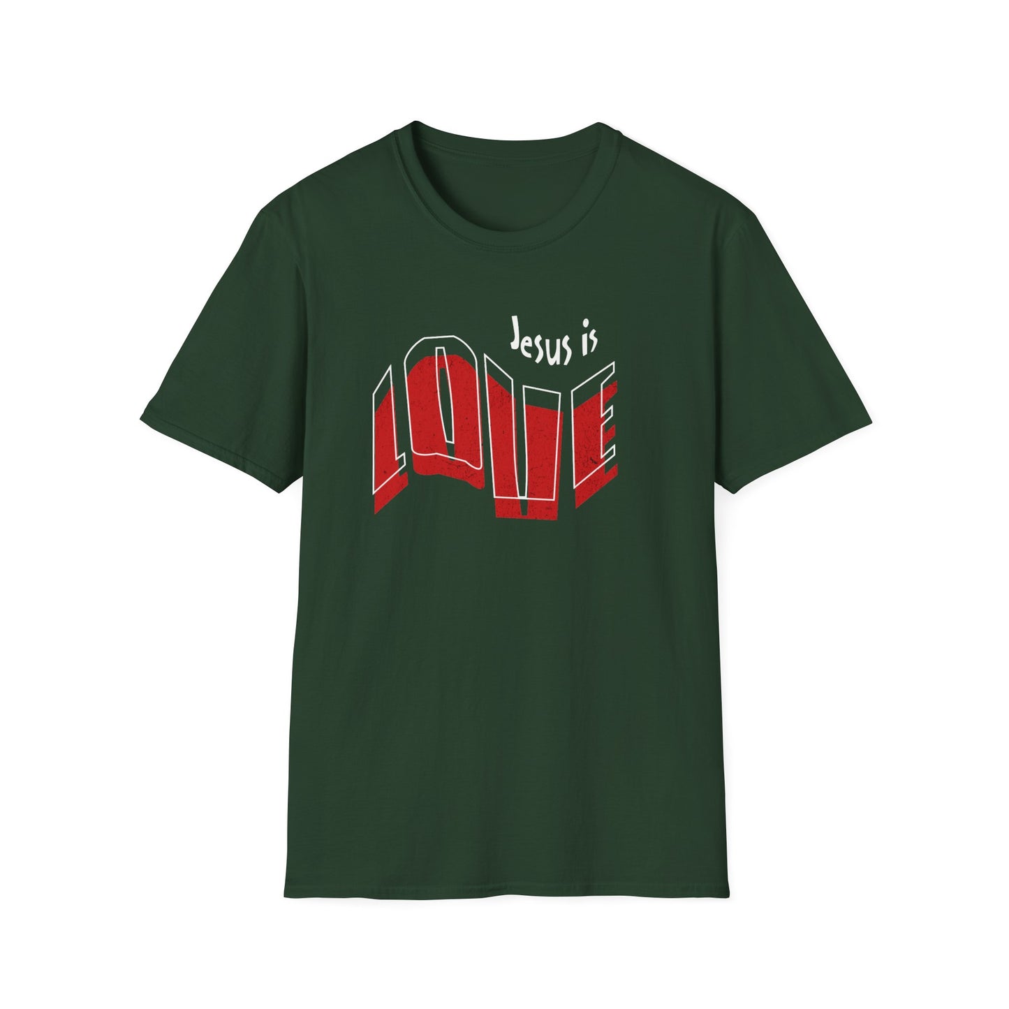 Inspirational  gift for a loved one JESUS is LOVE Christian male or female gift