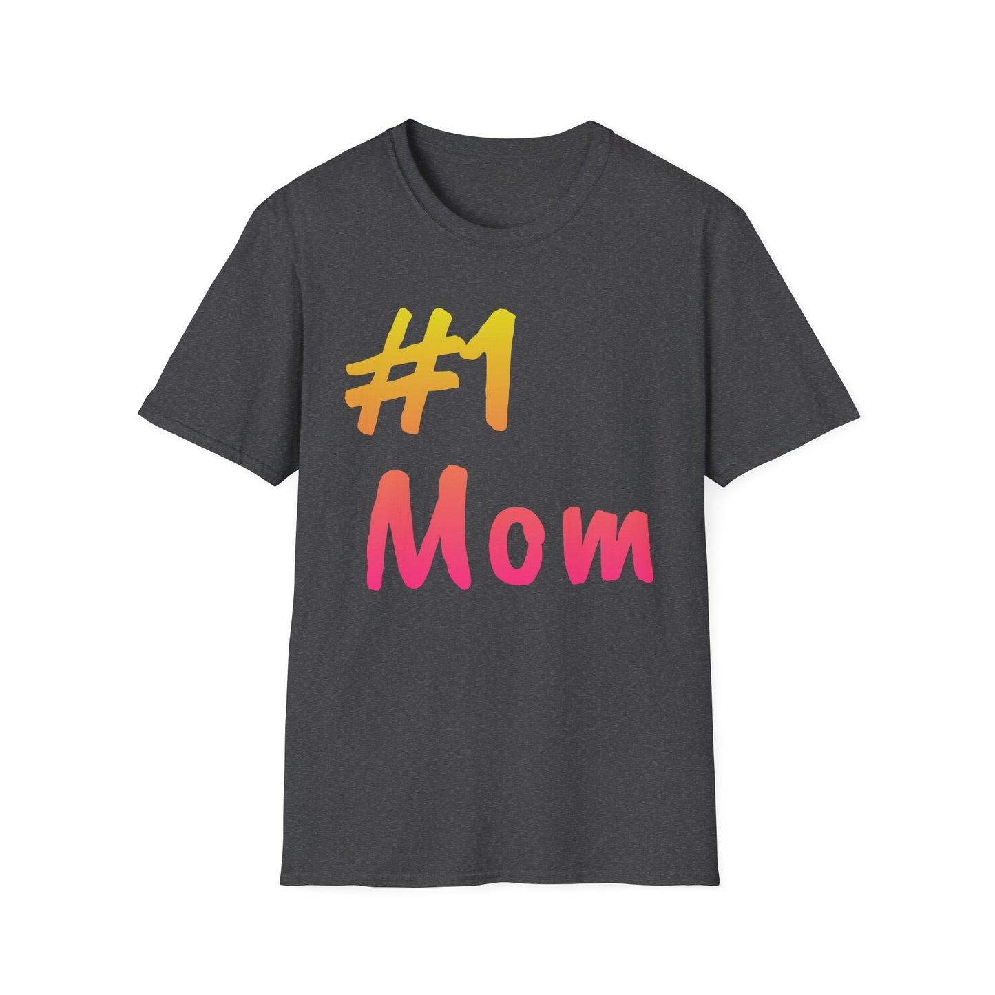 #1 Mom Unisex Softstyle T-Shirt