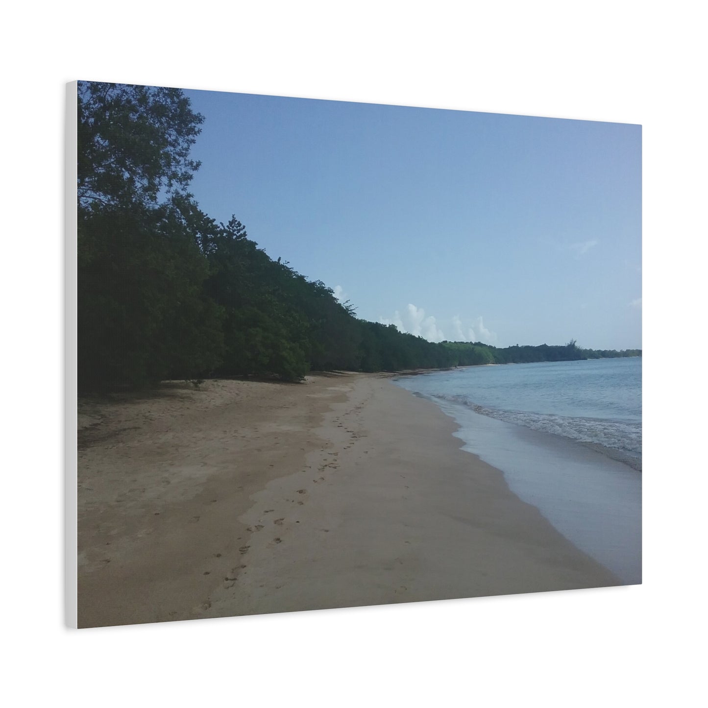Serene Beach Canvas Print - Stretched Wall Art