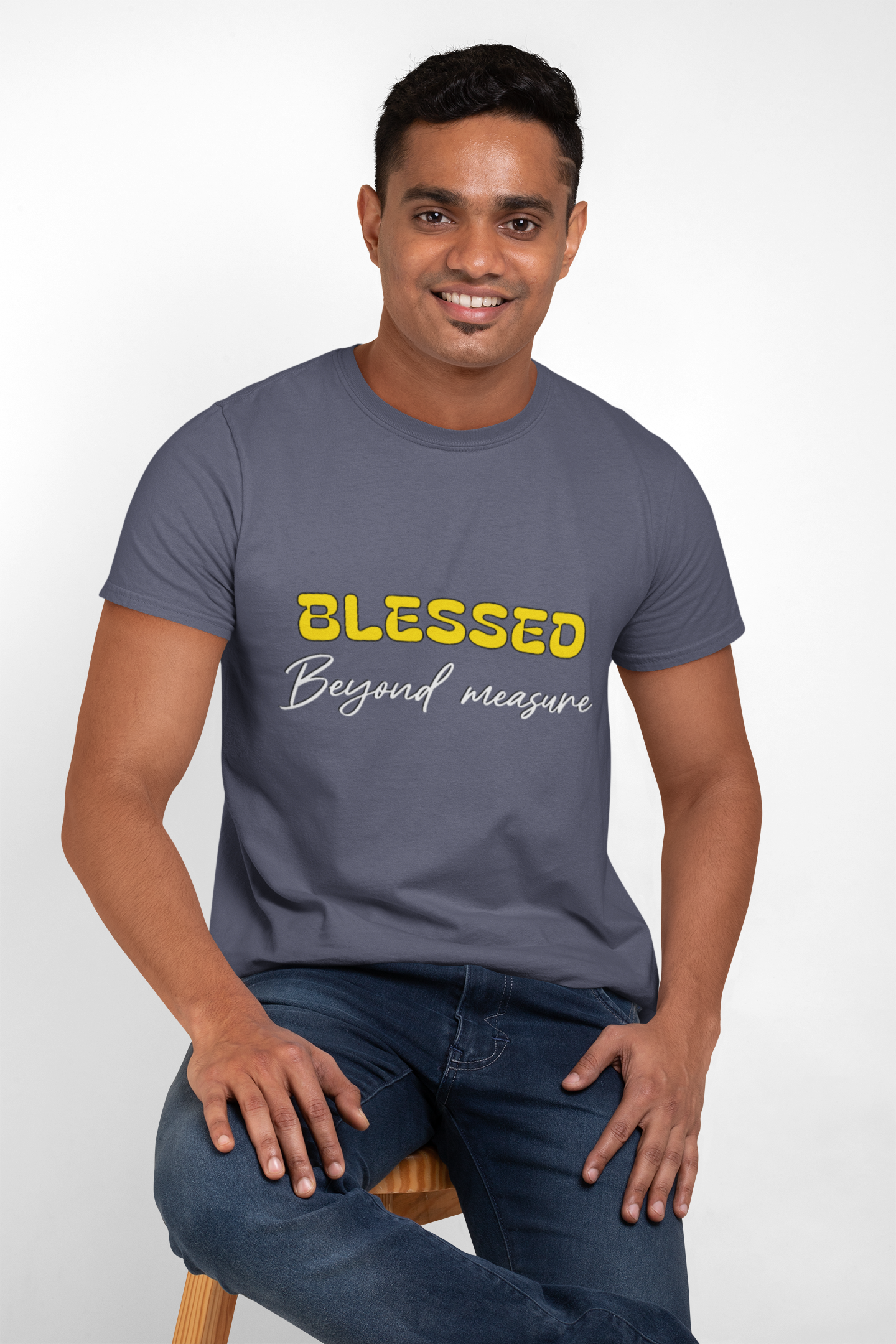Blessed Beyond Measure Unisex Garment-Dyed T-Shirt