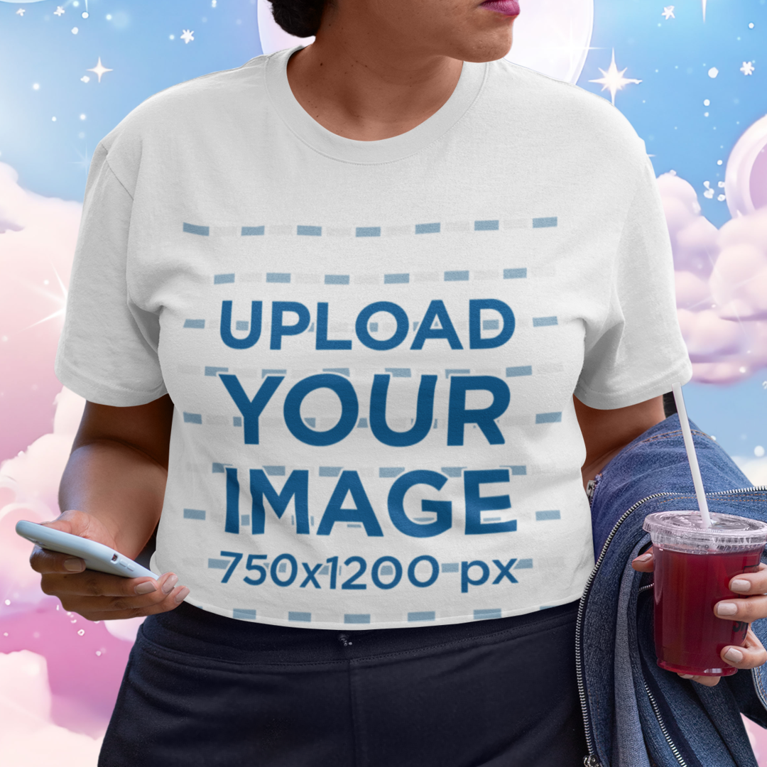 An abstract depiction of a tiger with vibrant colours Unisex T-Shirt