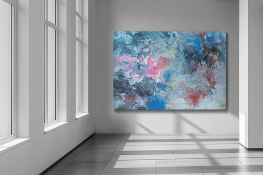 Abstract Art Canvas Print - Colorful Modern Wall Decor