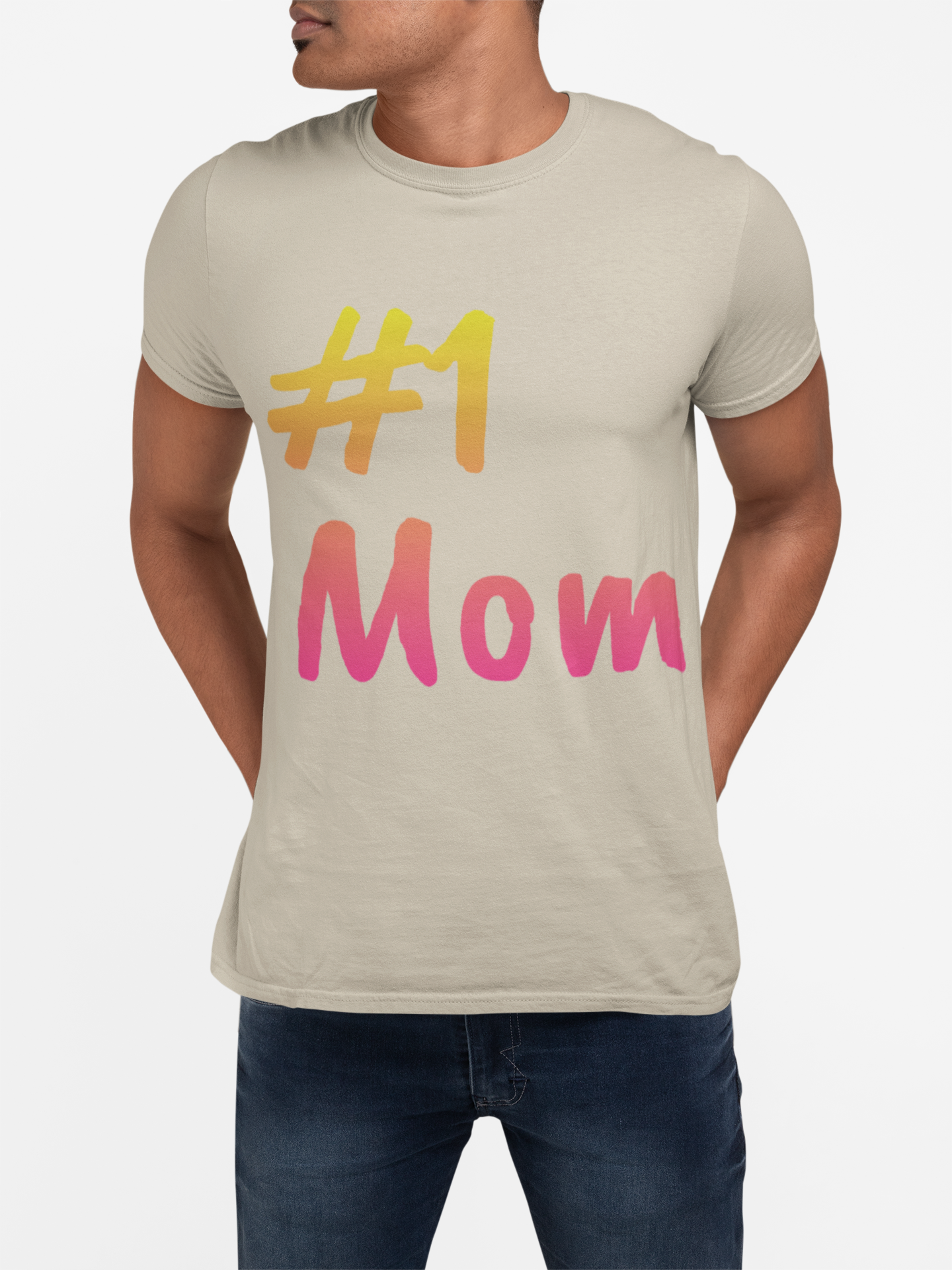 #1 Mom Unisex Softstyle T-Shirt
