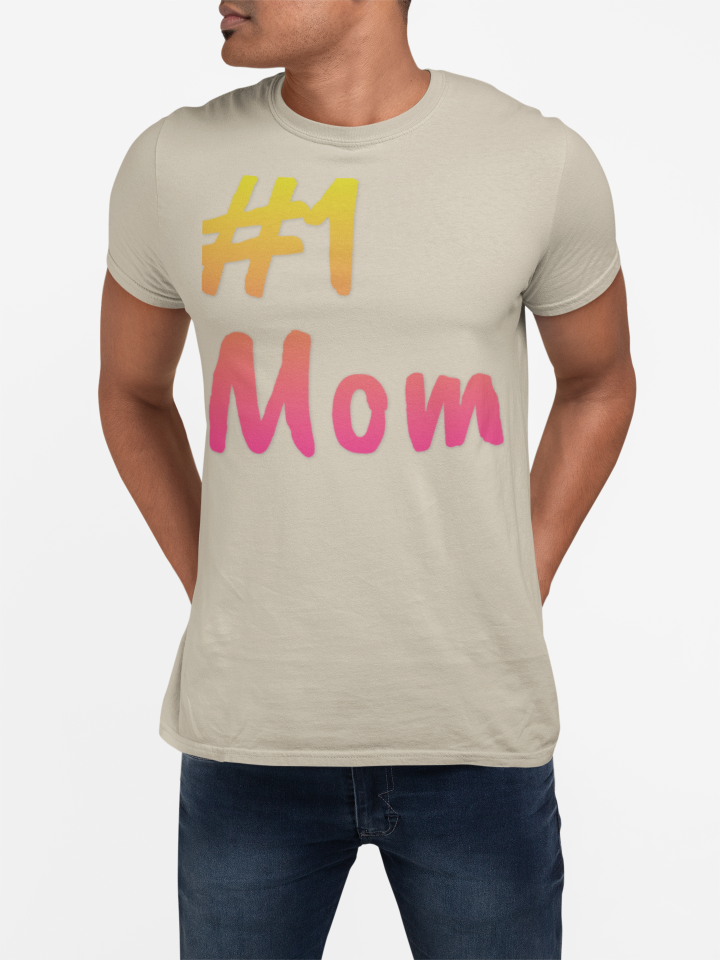 #1 Mom Unisex Softstyle T-Shirt