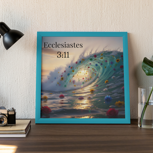 Wall Art Decor with Inspirational Quote, Nautical Decor, Home Decor, Motivational Wall Art, Gift for Ocean Lovers, Motivational Decor