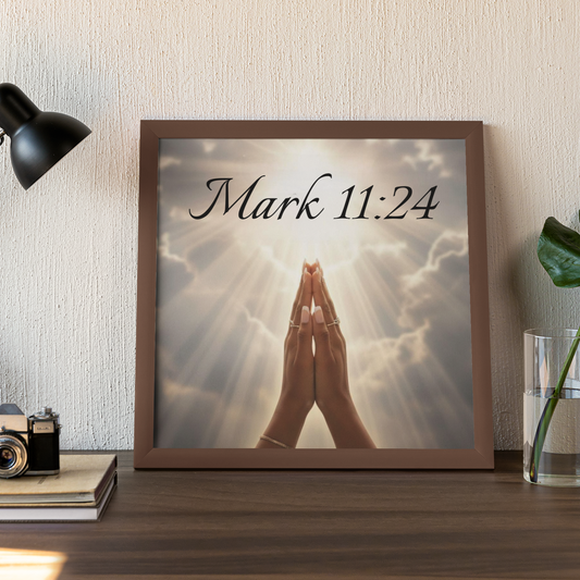Inspirational Wall Art, Faith Decor, Religious Home Decor, Motivational Artwork, Bible Verse Wall Art