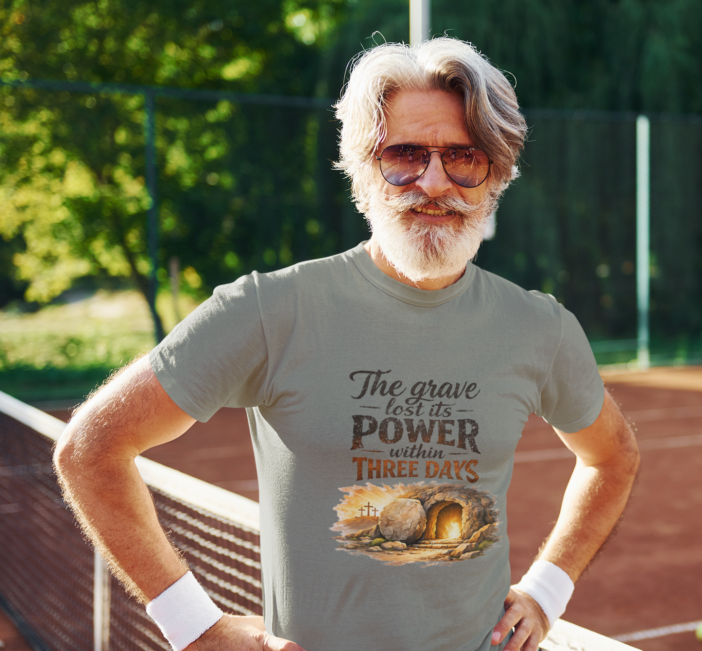 Resurrection T-Shirt — “The Grave Lost Its Power Within Three Days” Resurrection Tee