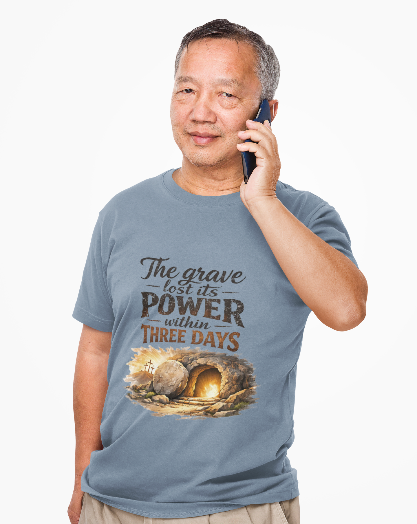 Resurrection T-Shirt — “The Grave Lost Its Power Within Three Days” Resurrection Tee