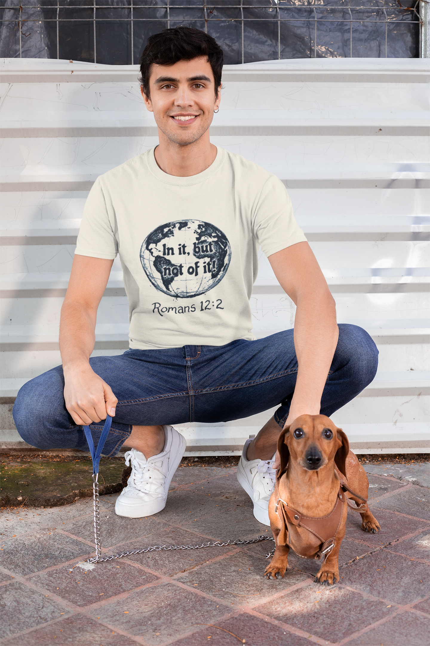 Romans 12:2 'In It, But Not Of It' Graphic T-Shirt