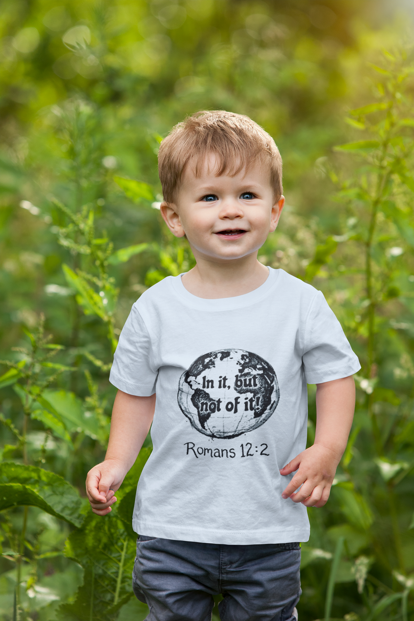 Romans 12:2 'In It, But Not Of It' Graphic T-Shirt