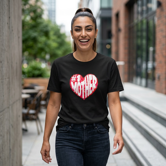 Heartfelt Mother's Day T-Shirt - Unisex Softstyle Tee for Moms