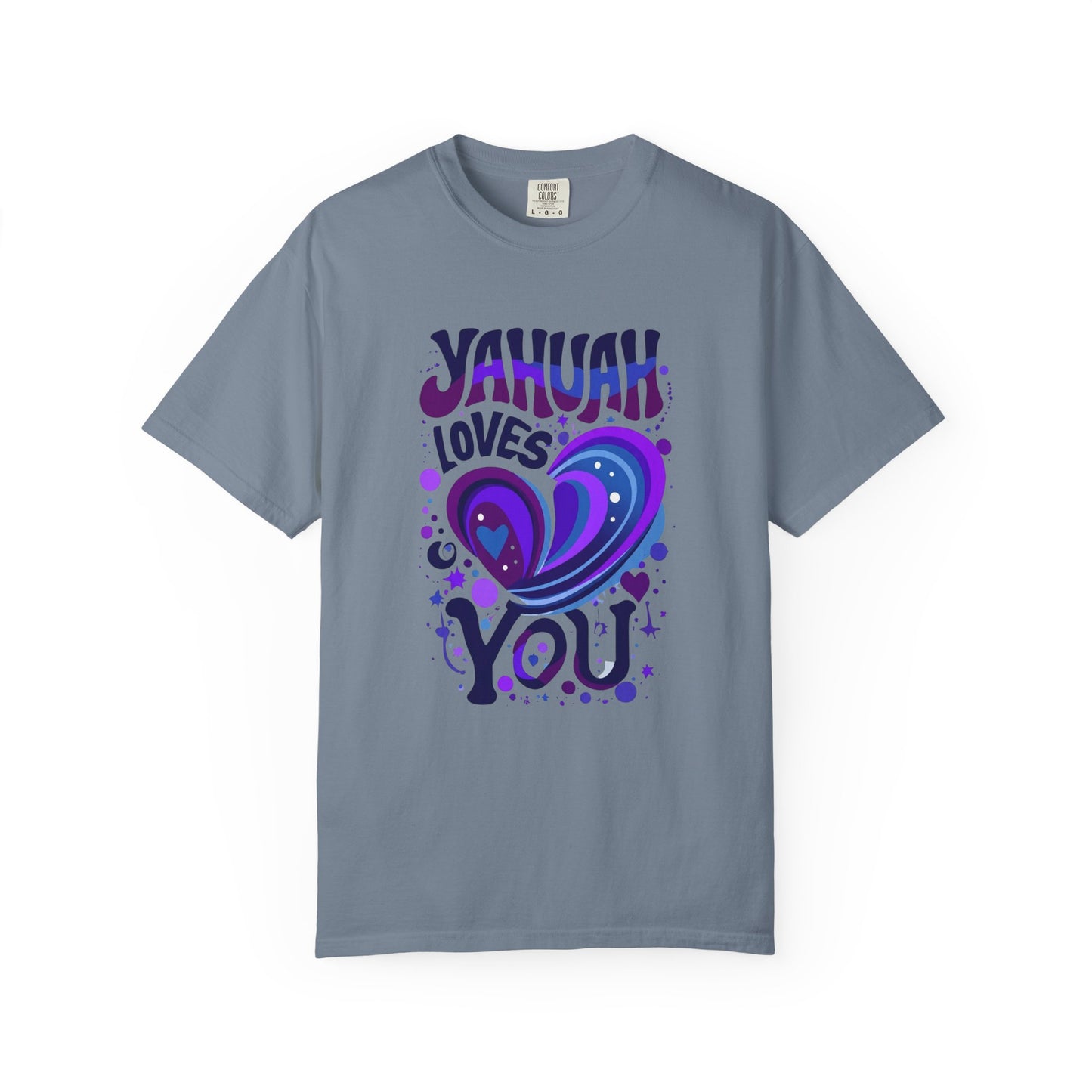 Yahuah Loves You T-Shirt — Faith-Inspired Christian Graphic Tee, Hebrew Name of God Gift