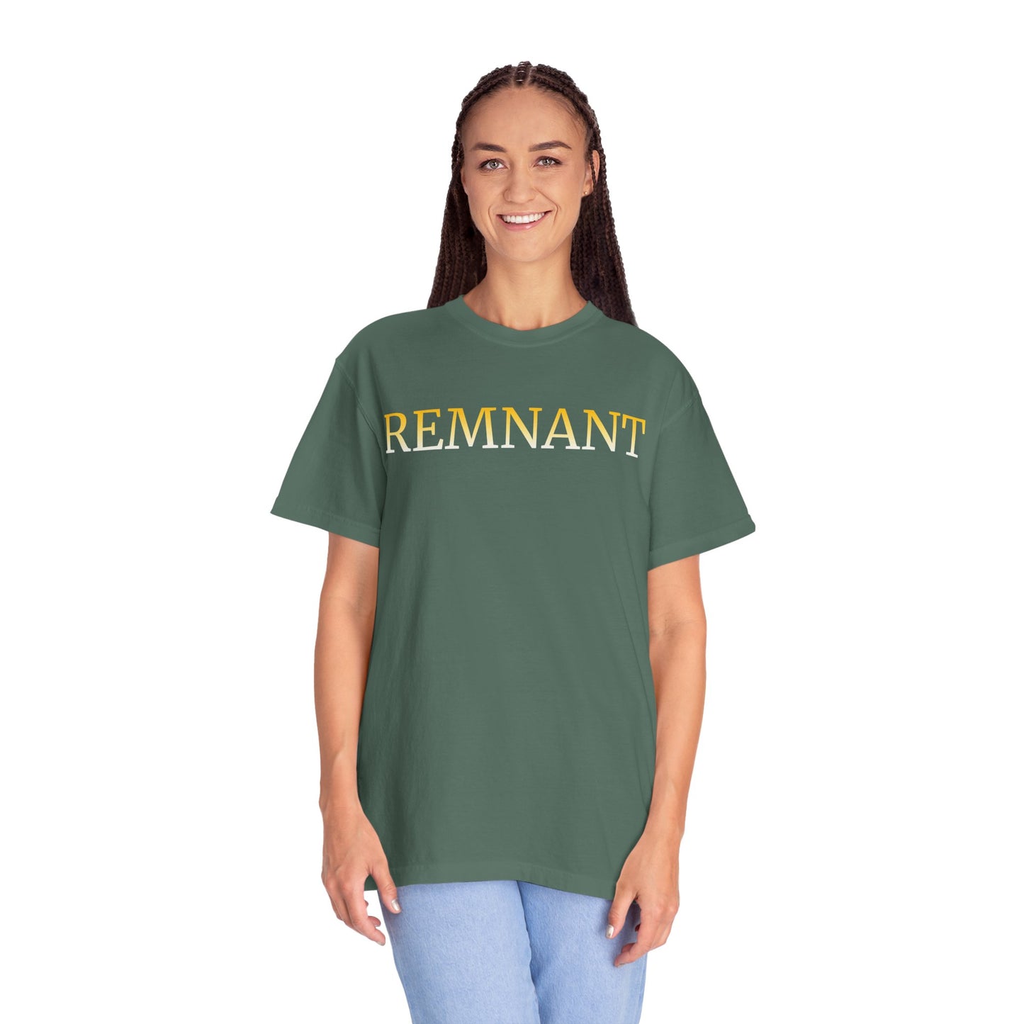 Remnant T-Shirt — Minimalist Faith Graphic Tee