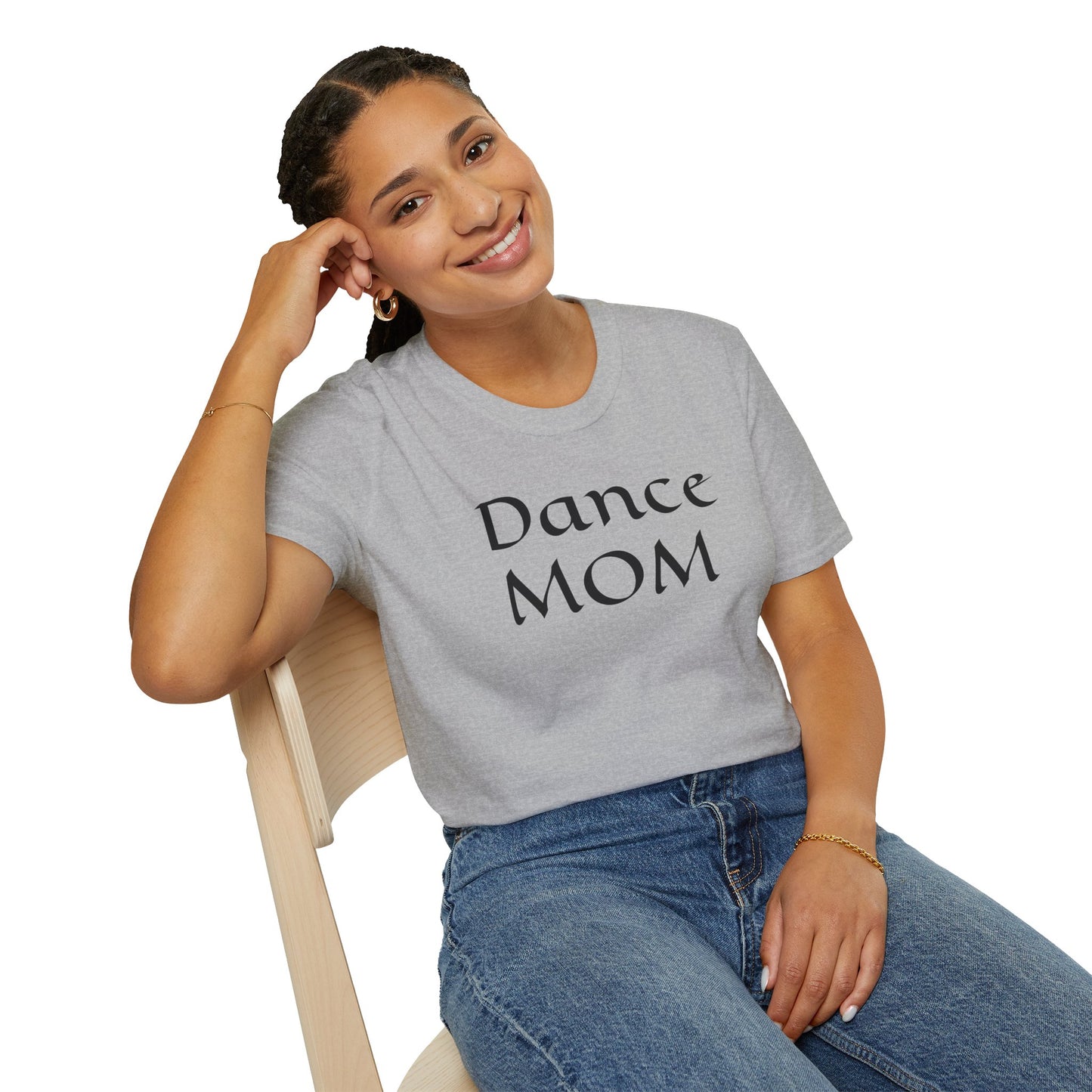 Dance Mom Unisex Softstyle T-Shirt - Stylish Tee for Proud Dance Parents