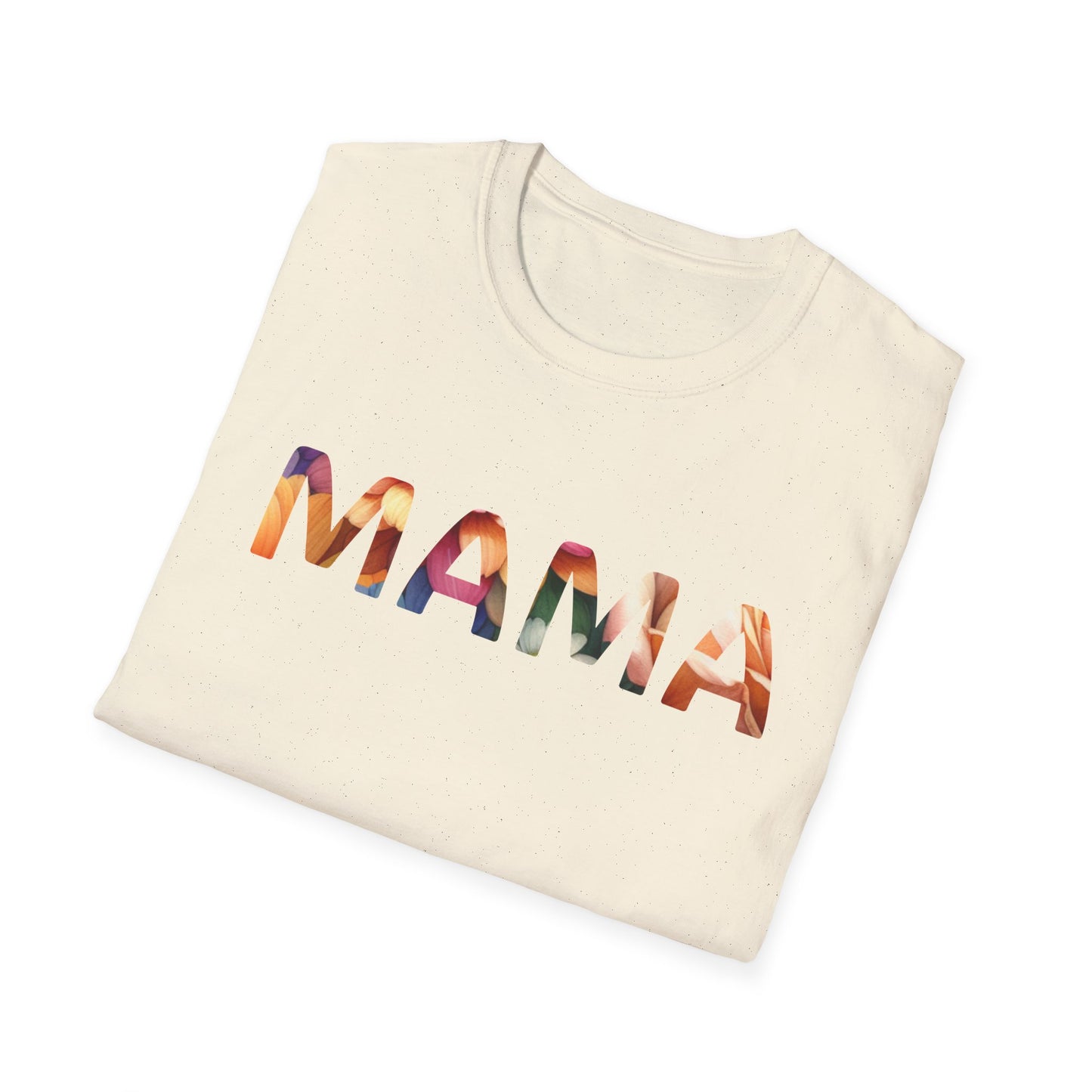 Mama Floral T-Shirt — Colorful Watercolor Mom Tee