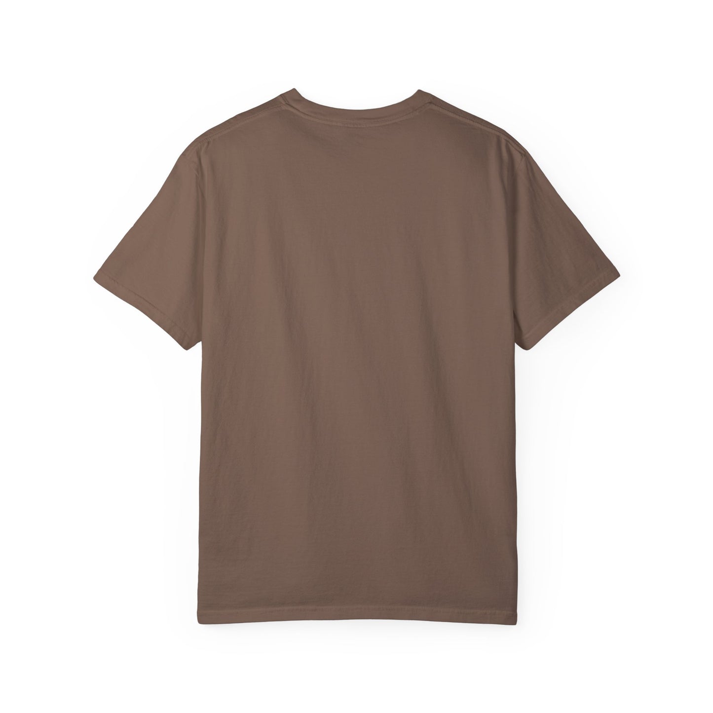 Faith-Inspired Unisex Garment-Dyed T-Shirt - 'The God of Abraham, Isaac, Jacob is with me!'