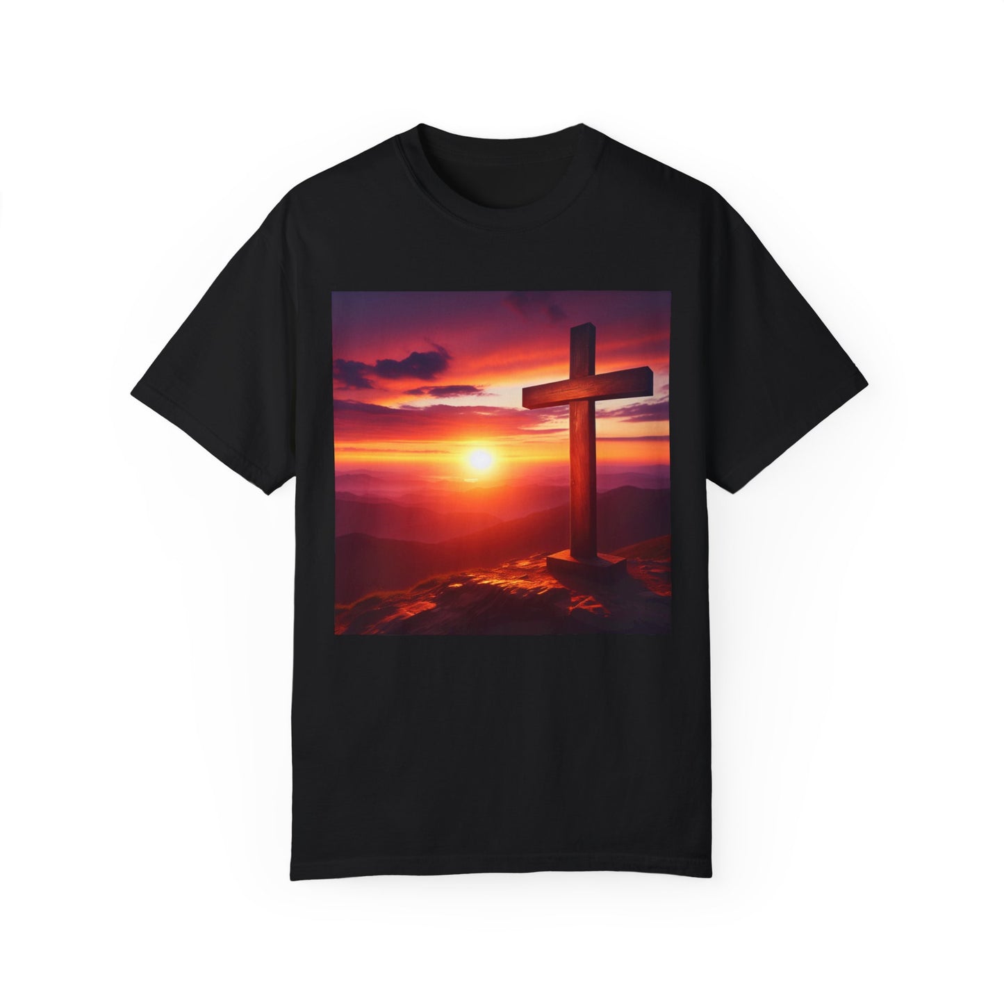 A sunset with the Saviour  Inspirational Unisex T-Shirt