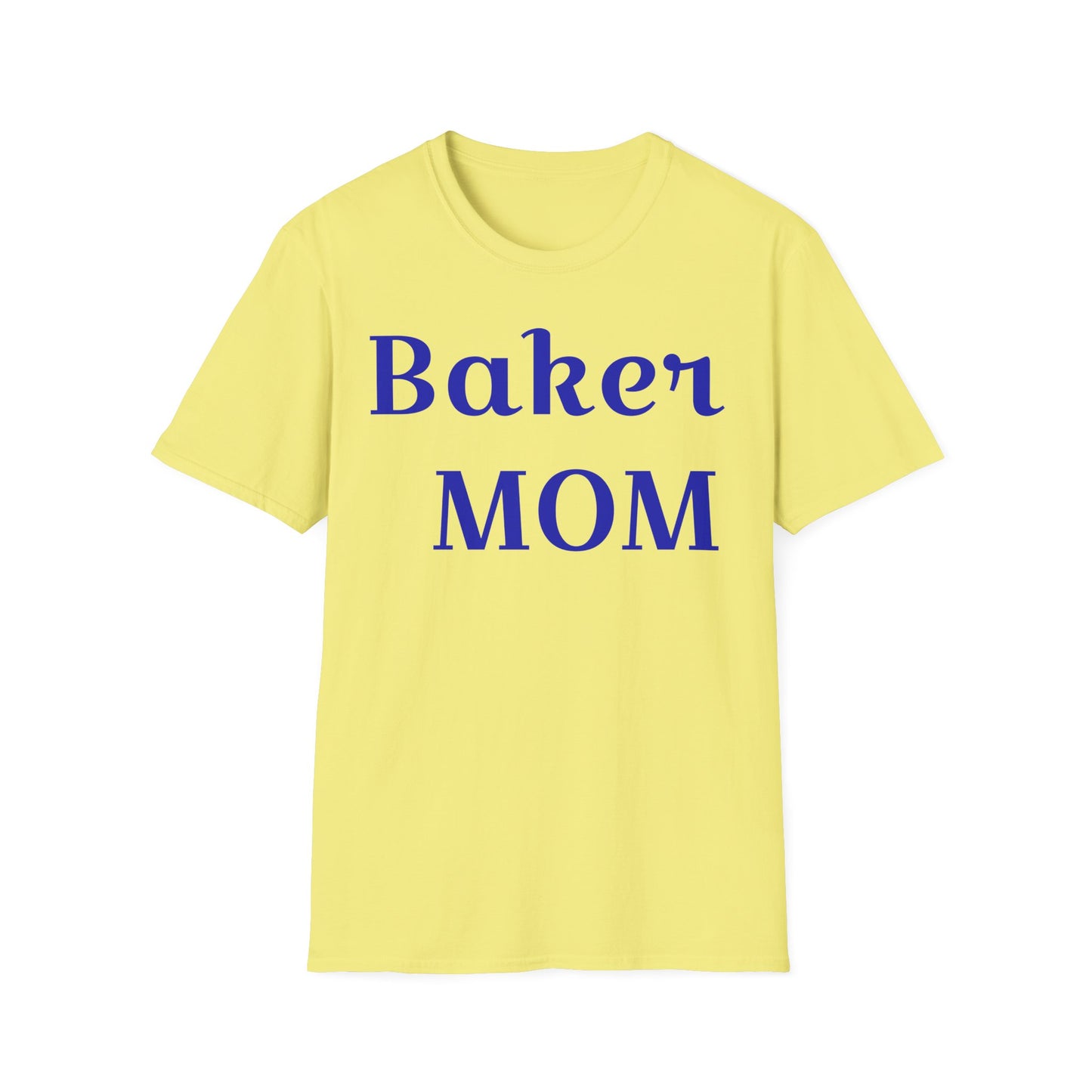 Baker Mom Unisex Softstyle T-Shirt - Perfect Gift for Baking Enthusiasts