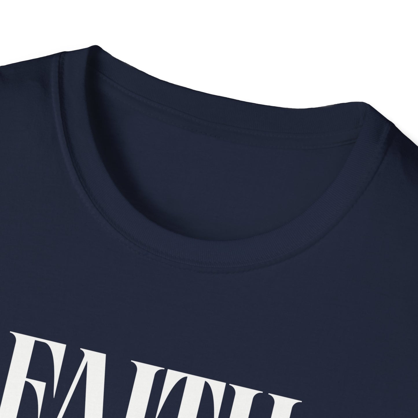 Faith Hope Love Unisex Softstyle T-Shirt | Inspirational Graphic Tee