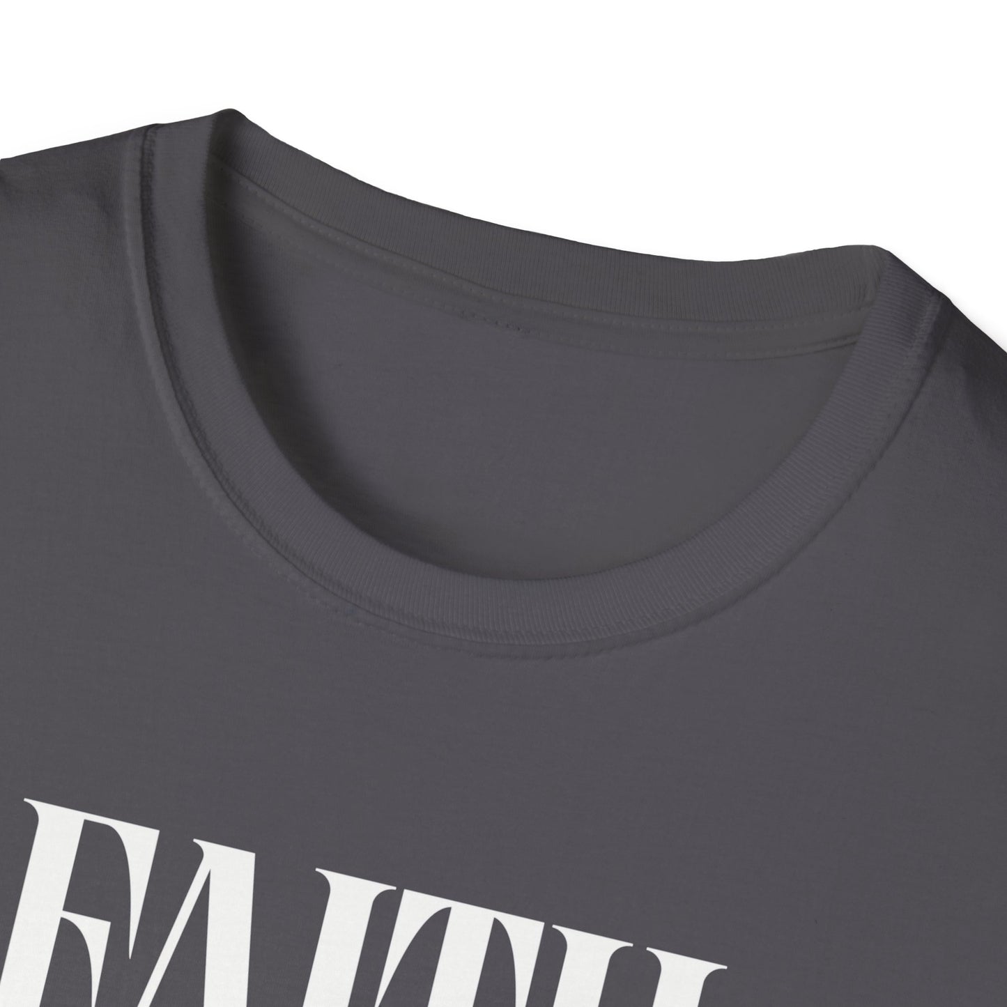 Faith Hope Love Unisex Softstyle T-Shirt | Inspirational Graphic Tee