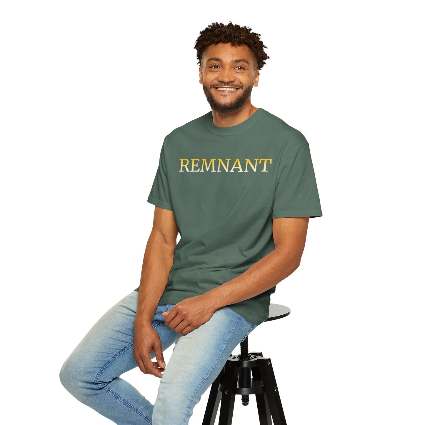 Remnant T-Shirt — Minimalist Faith Graphic Tee