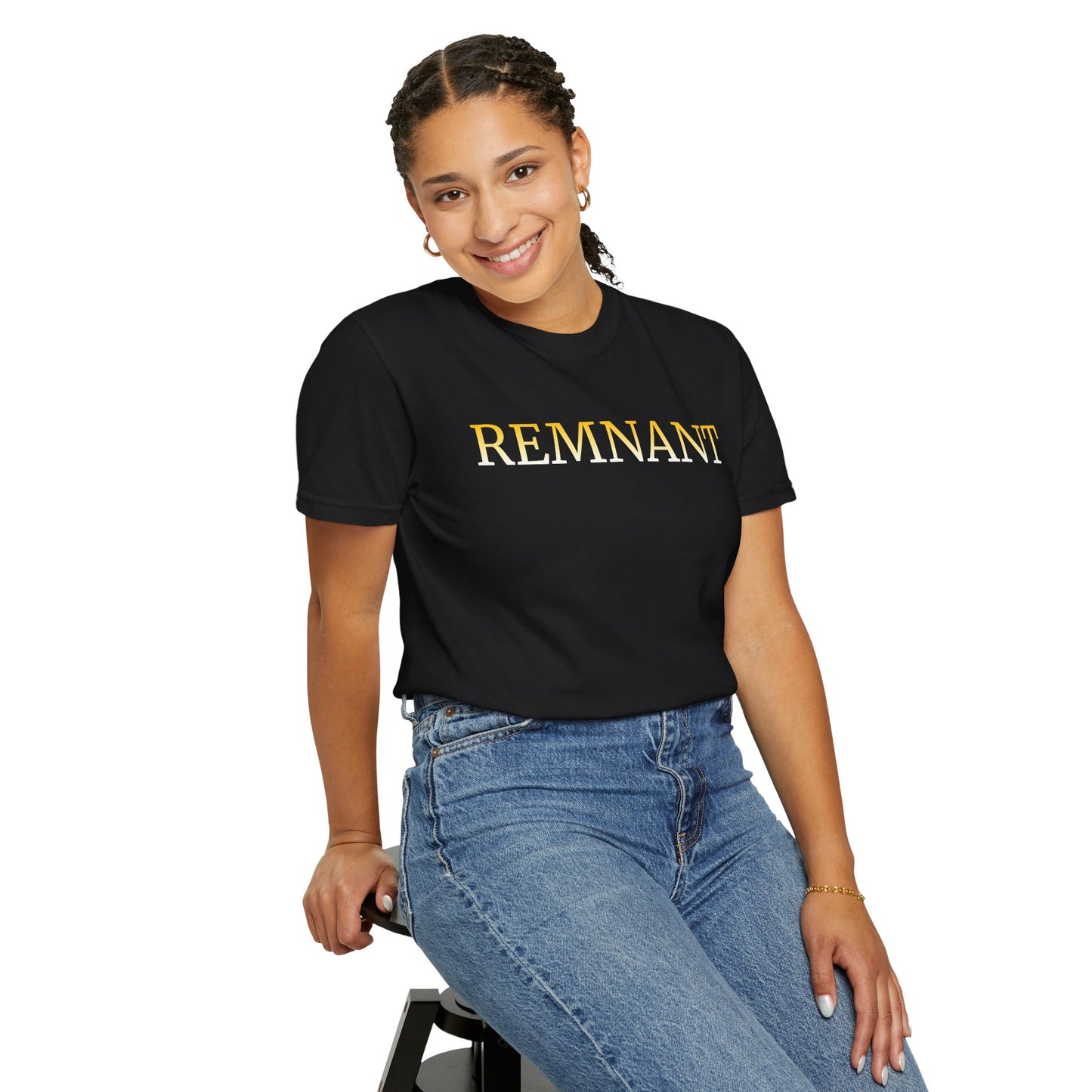 Remnant T-Shirt — Minimalist Faith Graphic Tee