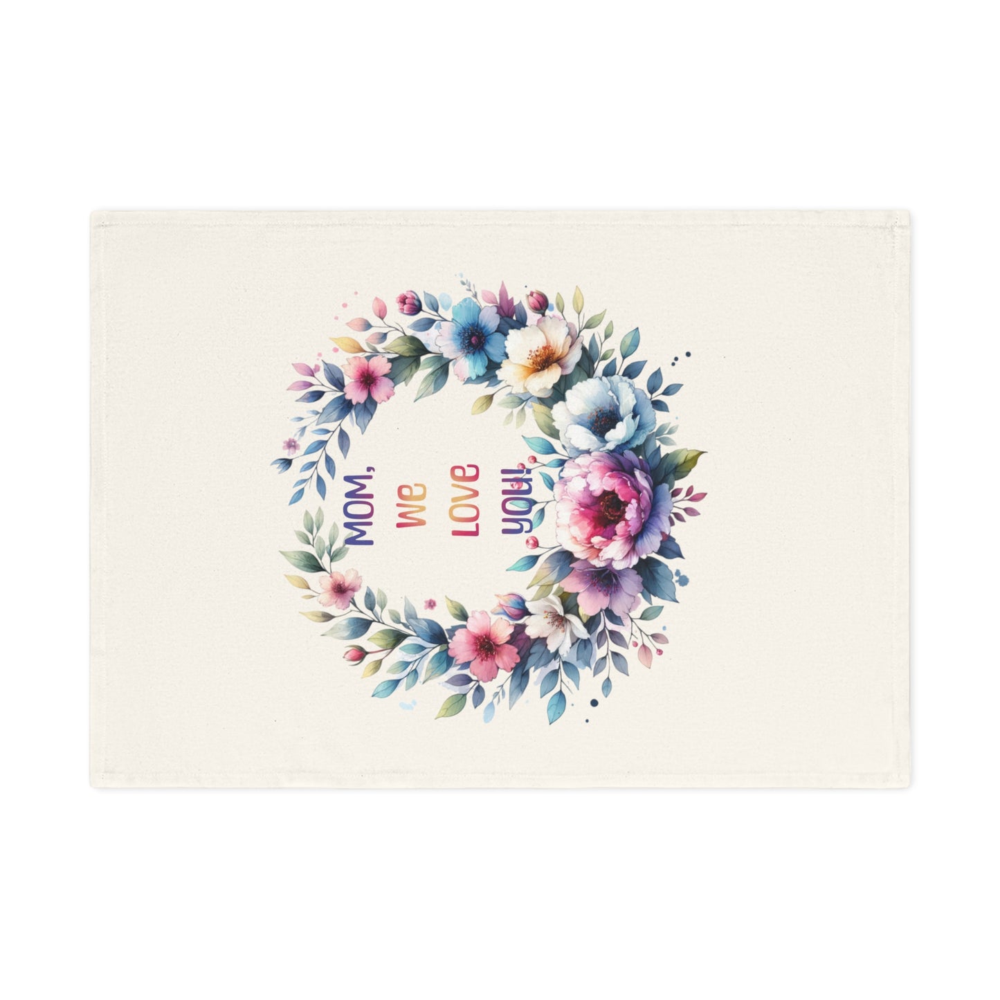 Floral Mom Tea Towel - Perfect Gift for Mother's Day