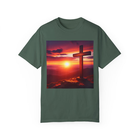 A sunset with the Saviour  Inspirational Unisex T-Shirt