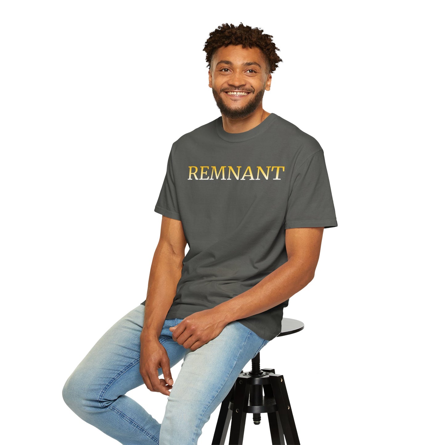 Remnant T-Shirt — Minimalist Faith Graphic Tee