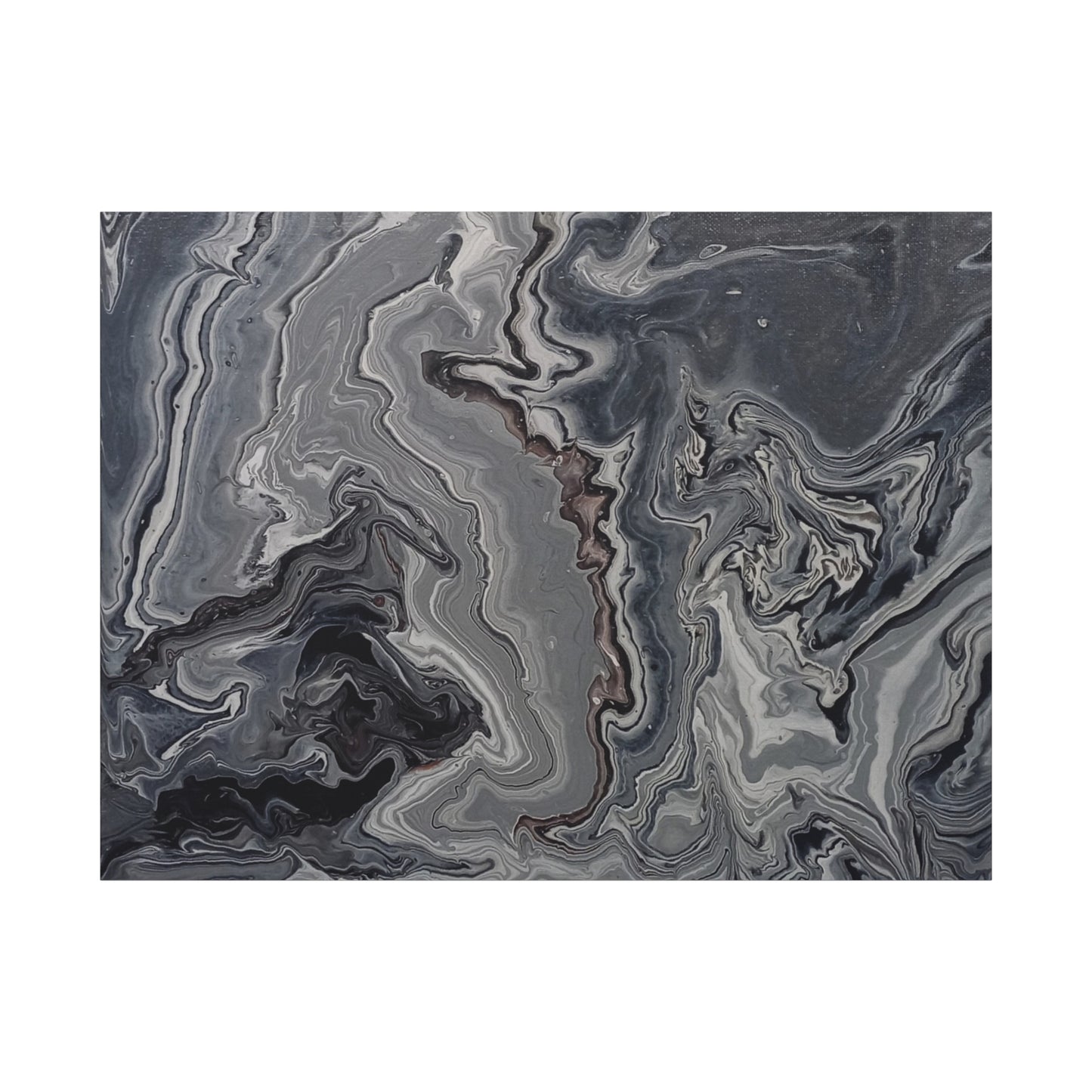 Modern Abstract Canvas Art - Stretched Matte 1.25"